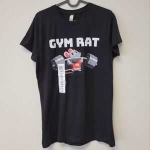 Teeturtle Gym Rat t-shirt Black XL